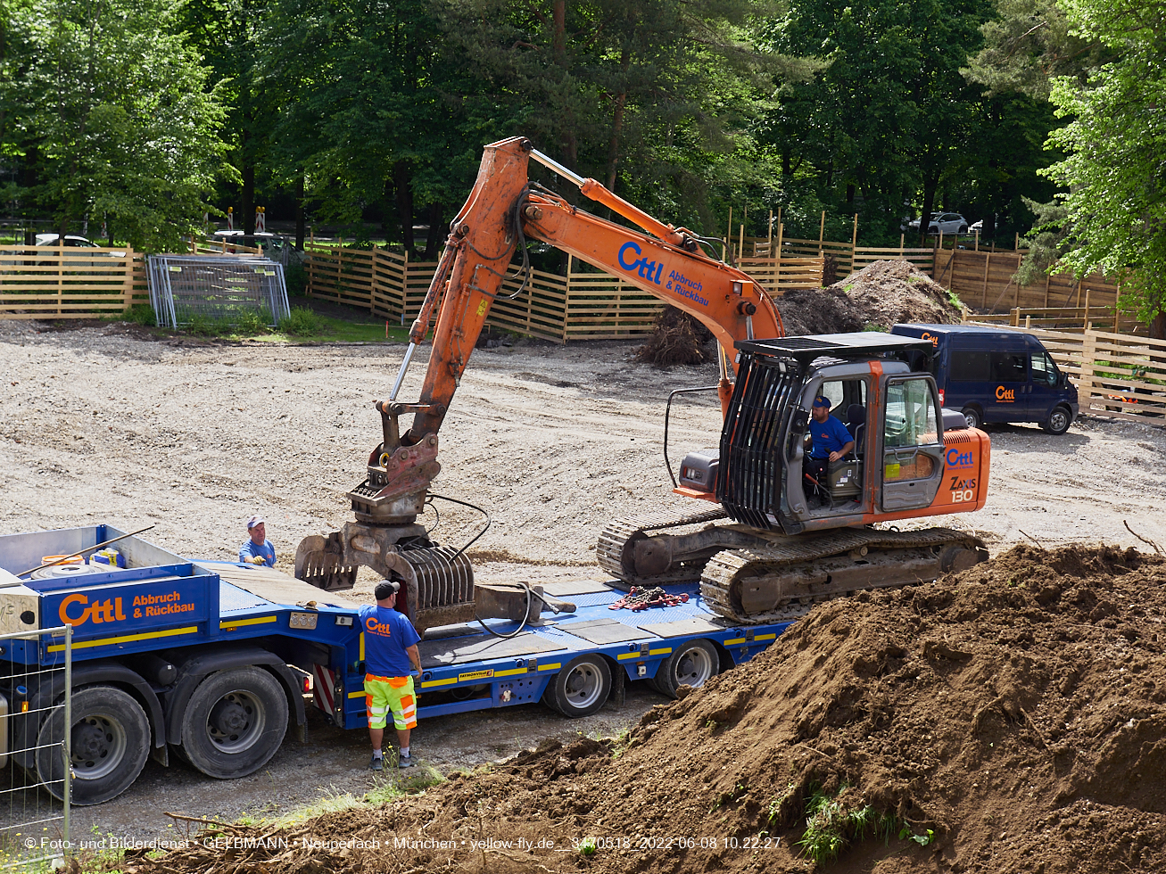 08.06.2022 - Baustelle zur Mütterberatung und Haus für Kinder